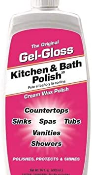 Gel-Gloss Original Kitchen & Bath Cleaner & Polish - 16 oz